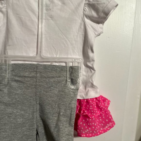 LOT 3 BABY GIRL OUTFITS SIZE 12 MO - Picture 4 of 6